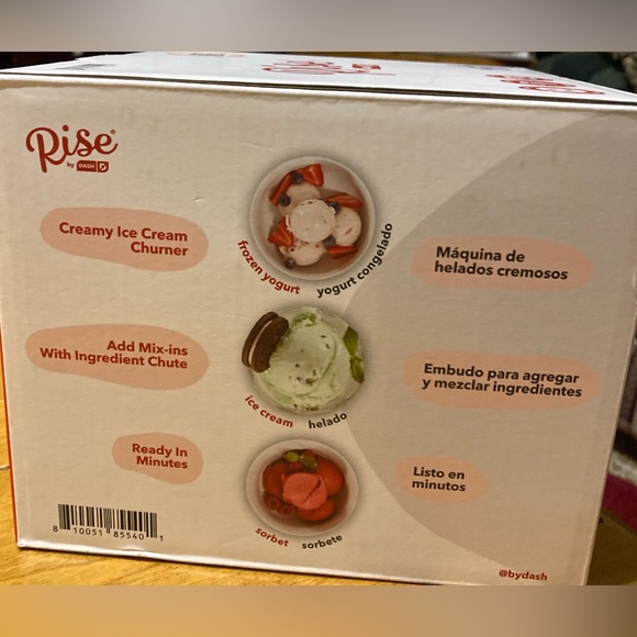 NWT Rise by Dash Personal Ice Cream Maker - Picture 5 of 12